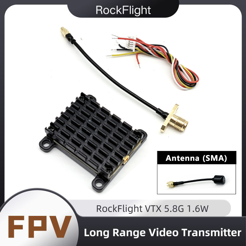 Drone Receiver - RockFlight TX663 VTX 5.8G 48CH PitMode25mW/200mW/1000mW/1600mW