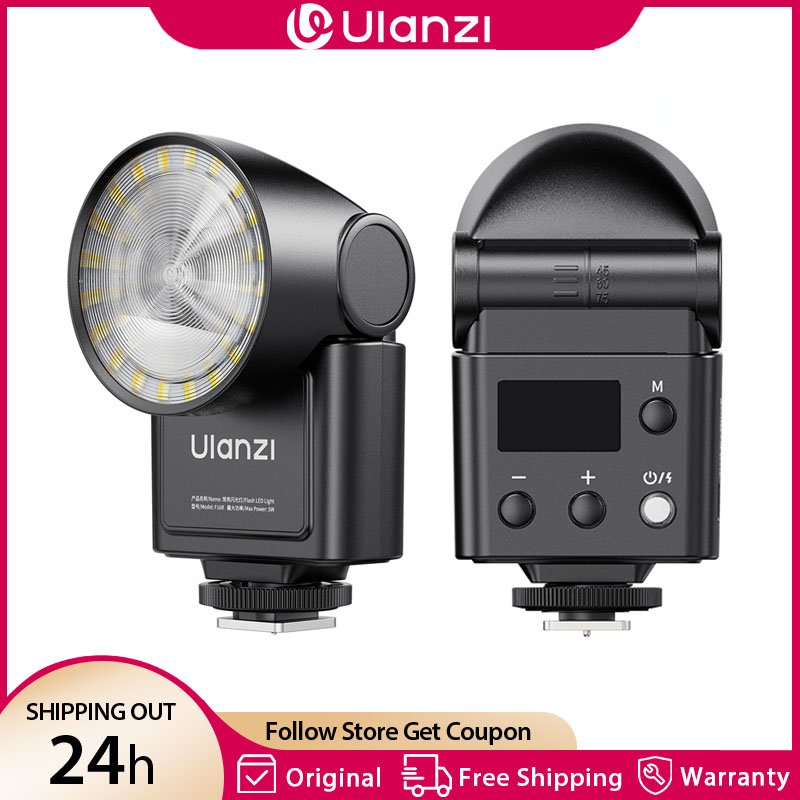 Canon Camera Eos R50 - Ulanzi F16R Kamera Flaş LED Işık