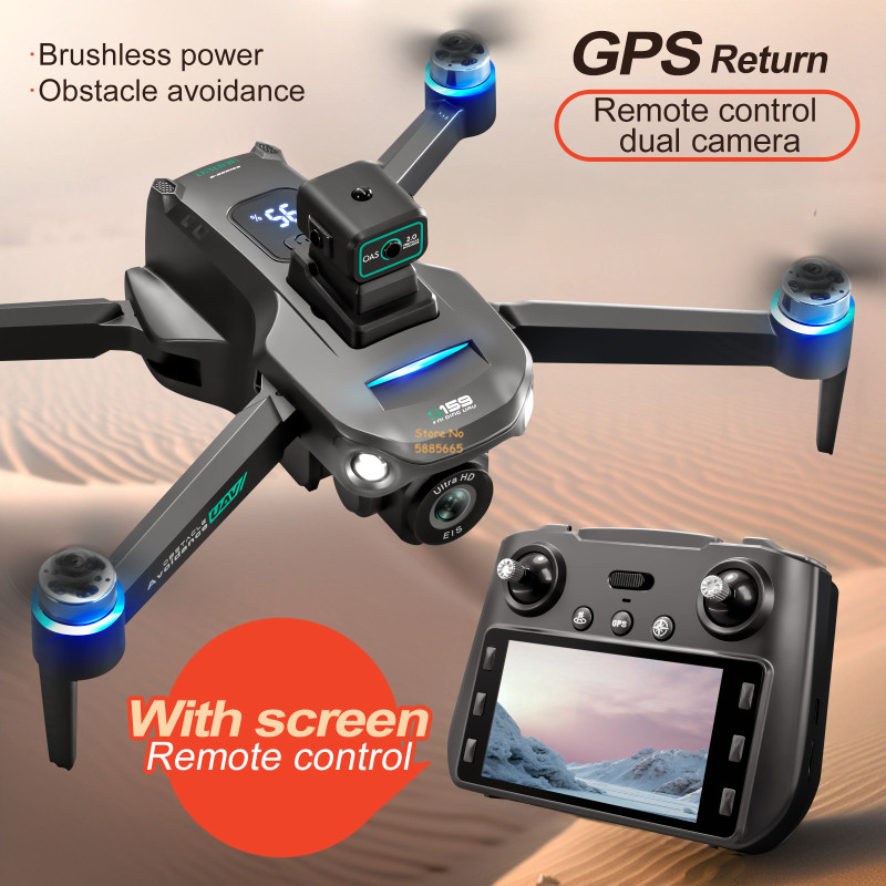 Drone Motor - 8K Çift Kamera 5G WIFI FPV
