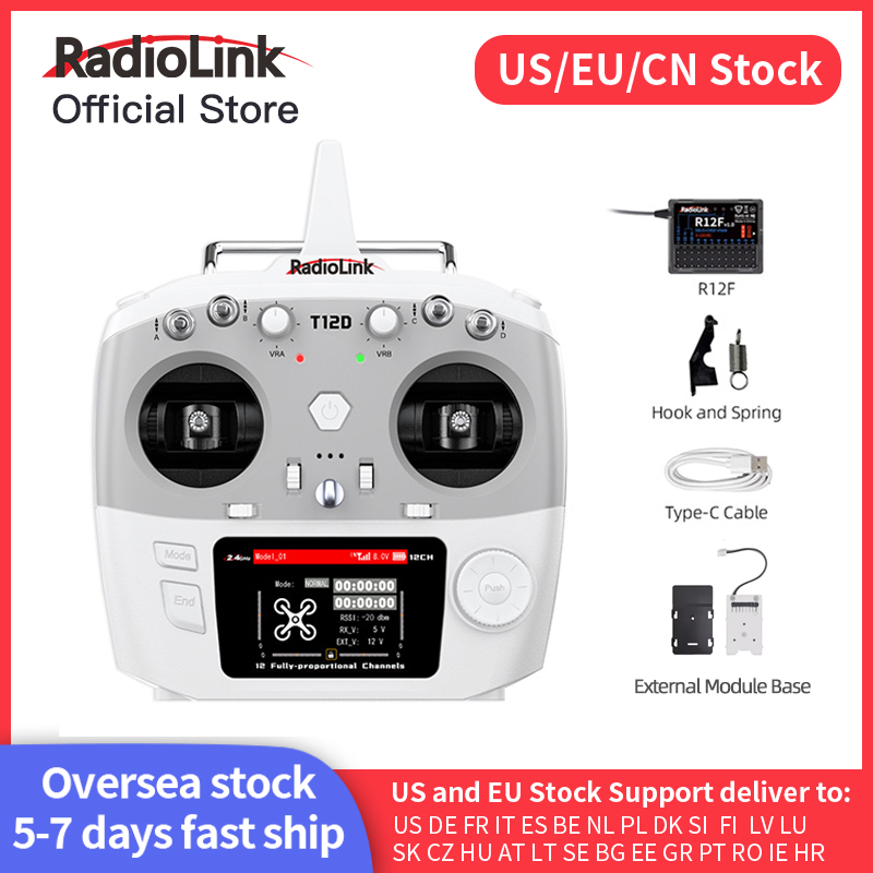 Drone Flight Controller - Radiolink T12D ELRS 12 Kanal Verici,