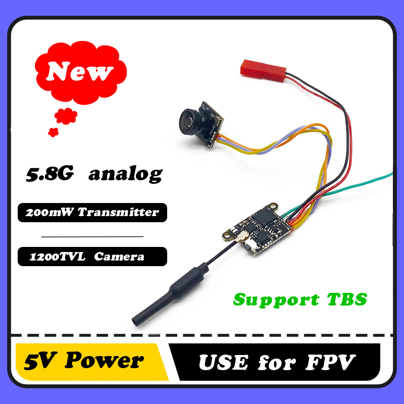 Drone Receiver - SLONWAKE 5.8G 1200TVL FPV Kamera VTX