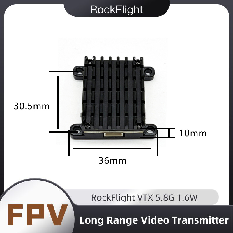 RockFlight TX663 VTX 5.8G 48CH - Drone Receiver incelemesi ve fiyatı