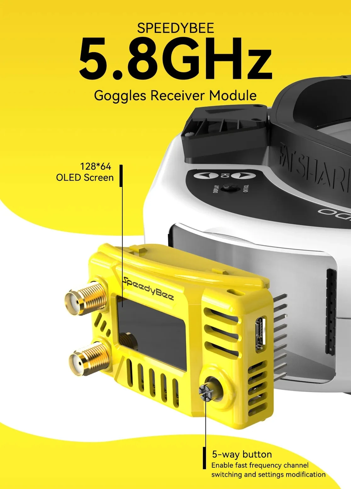SpeedyBee FPV Gözlük Modülü 5. - Drone Compass incelemesi ve fiyatı