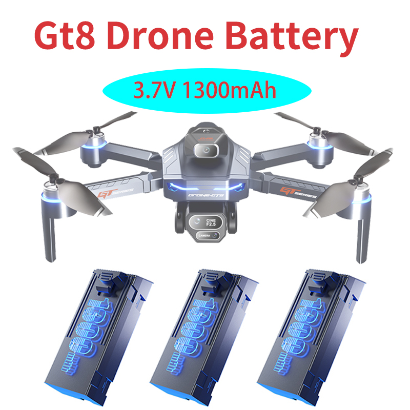 Orijinal 3.7V 1300mAh GT8 dron - Eachine Drone E58 incelemesi ve fiyatı