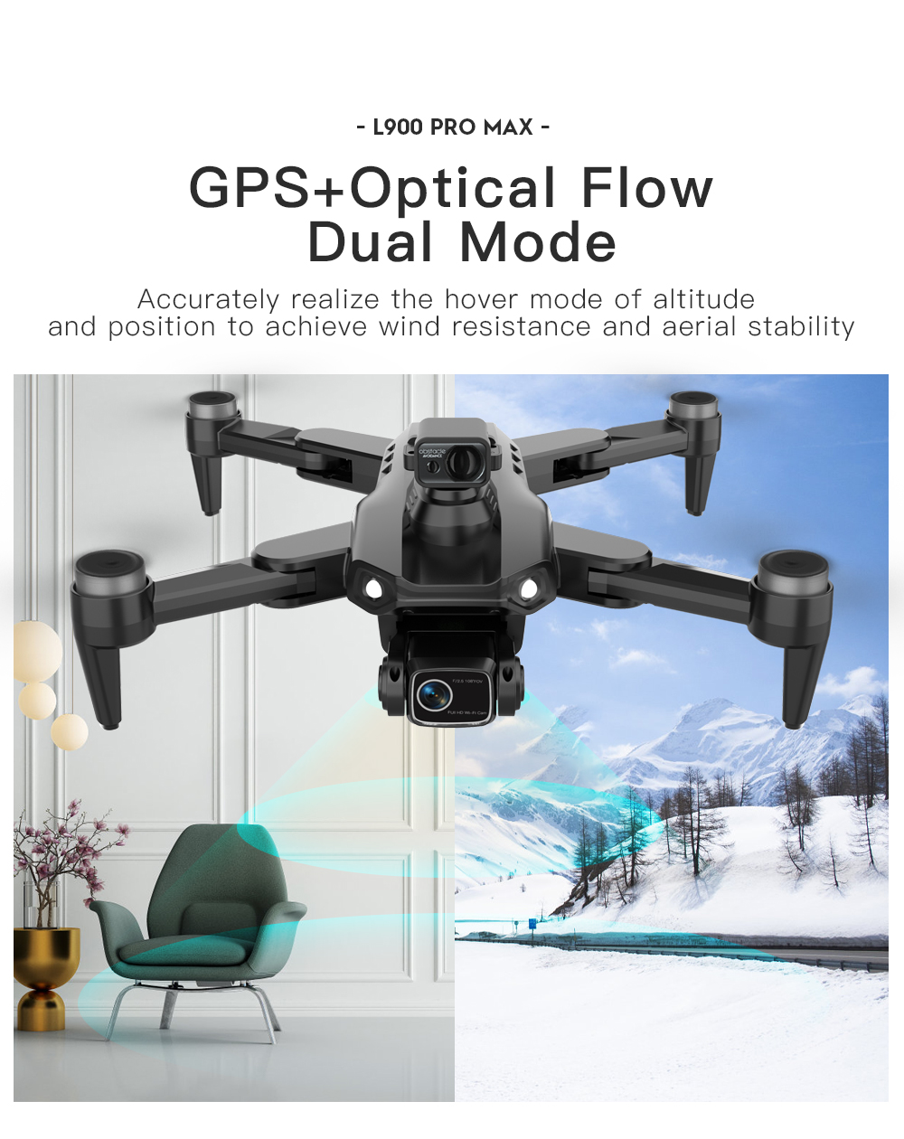 LYZRC L900 PRO MAX Lazer Engel - Drone Gps Mount incelemesi ve fiyatı
