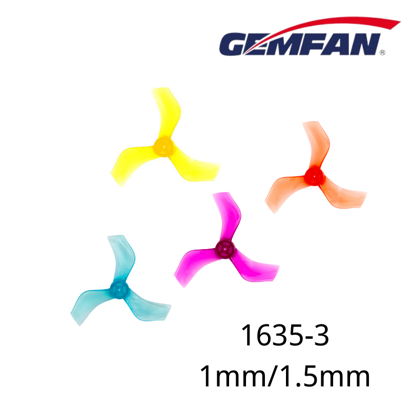 Gemfan 1635 40mm 3-Blade Perva - Drone Propeller incelemesi ve fiyatı