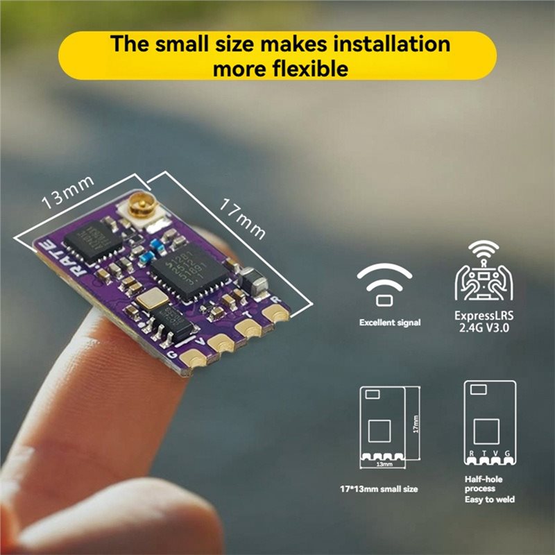 Mükemmel-ELRS 2.4G Nano Alıcı  - Drone Antenna incelemesi ve fiyatı