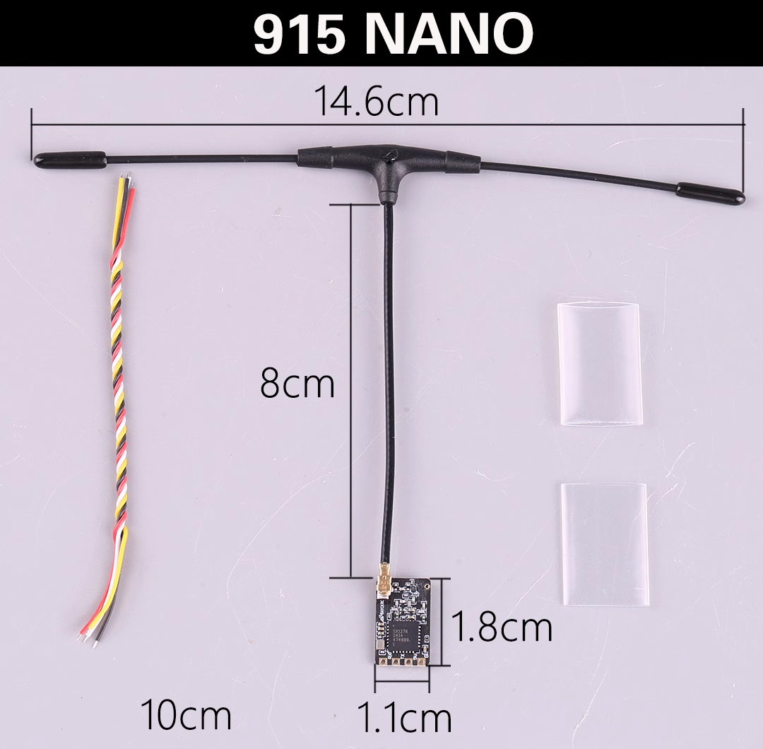 BAYCK ELRS 915 Nano ELRS Alıcı - Drone Antenna incelemesi ve fiyatı